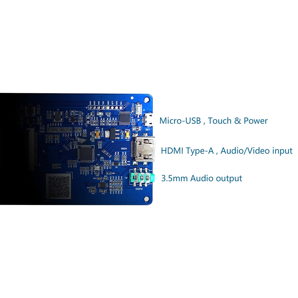 6.86 inch Stretched Bar Touch Screen LCD