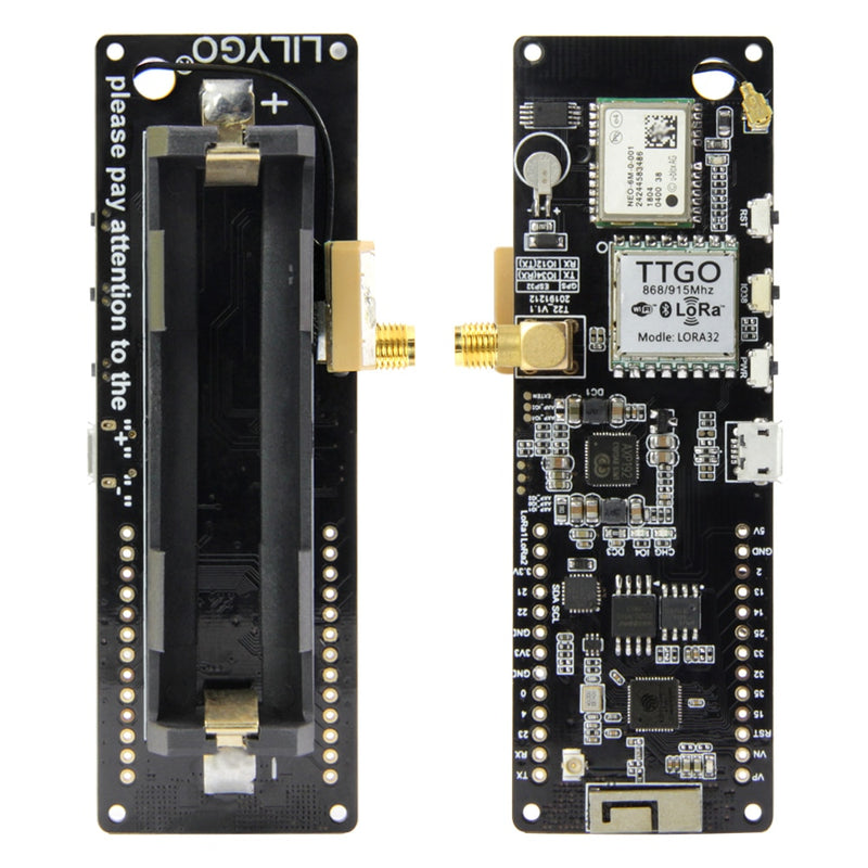 Load image into Gallery viewer, LILYGO® TTGO T-Beam V1.1 ESP32 868Mhz LoRa with GPS
