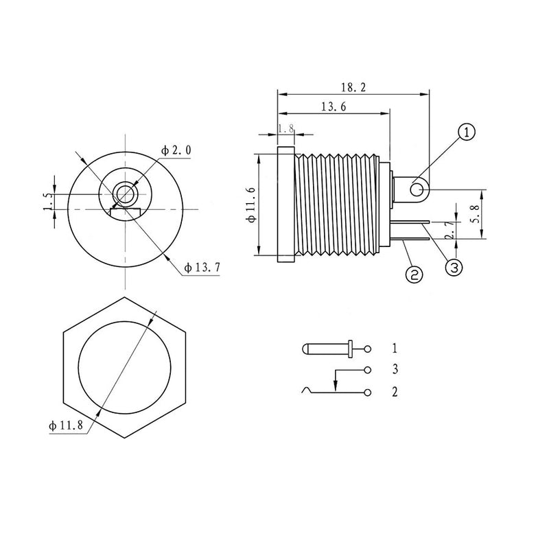 Load image into Gallery viewer, DC Power Plug / Jack / Socket / Adaptor Online
