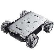 Dual Layer 4WD Robot Chassis Kit With Omni Wheels Online