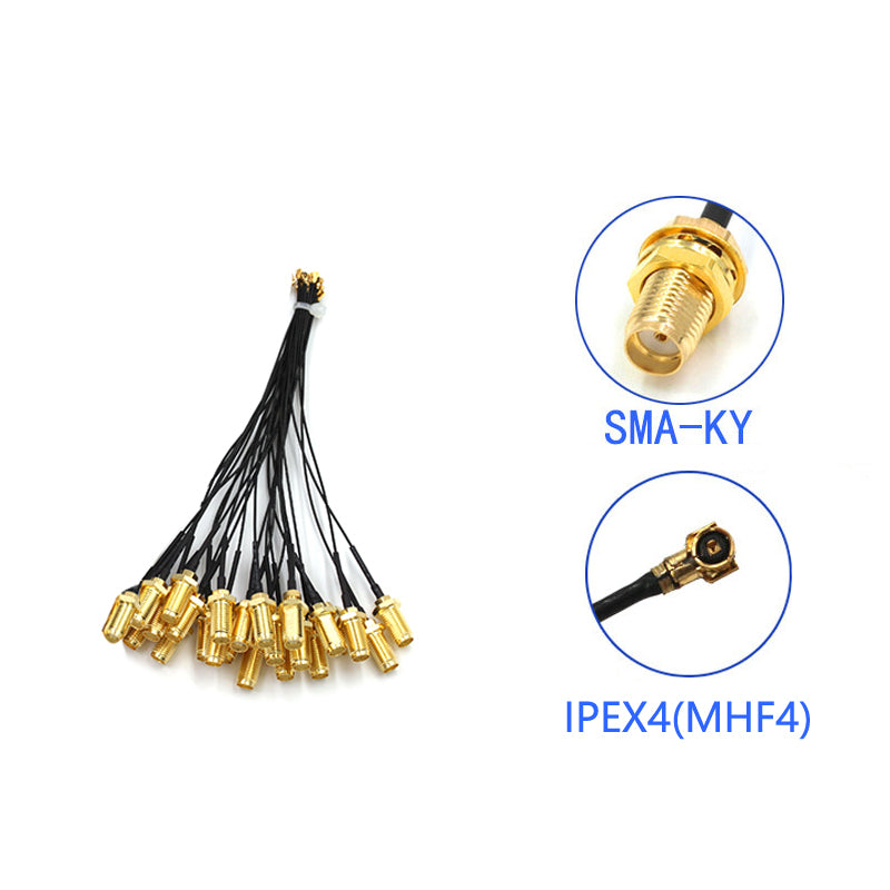 U.FL IPEX 4 to SMA / RPSMA Connector Pigtail