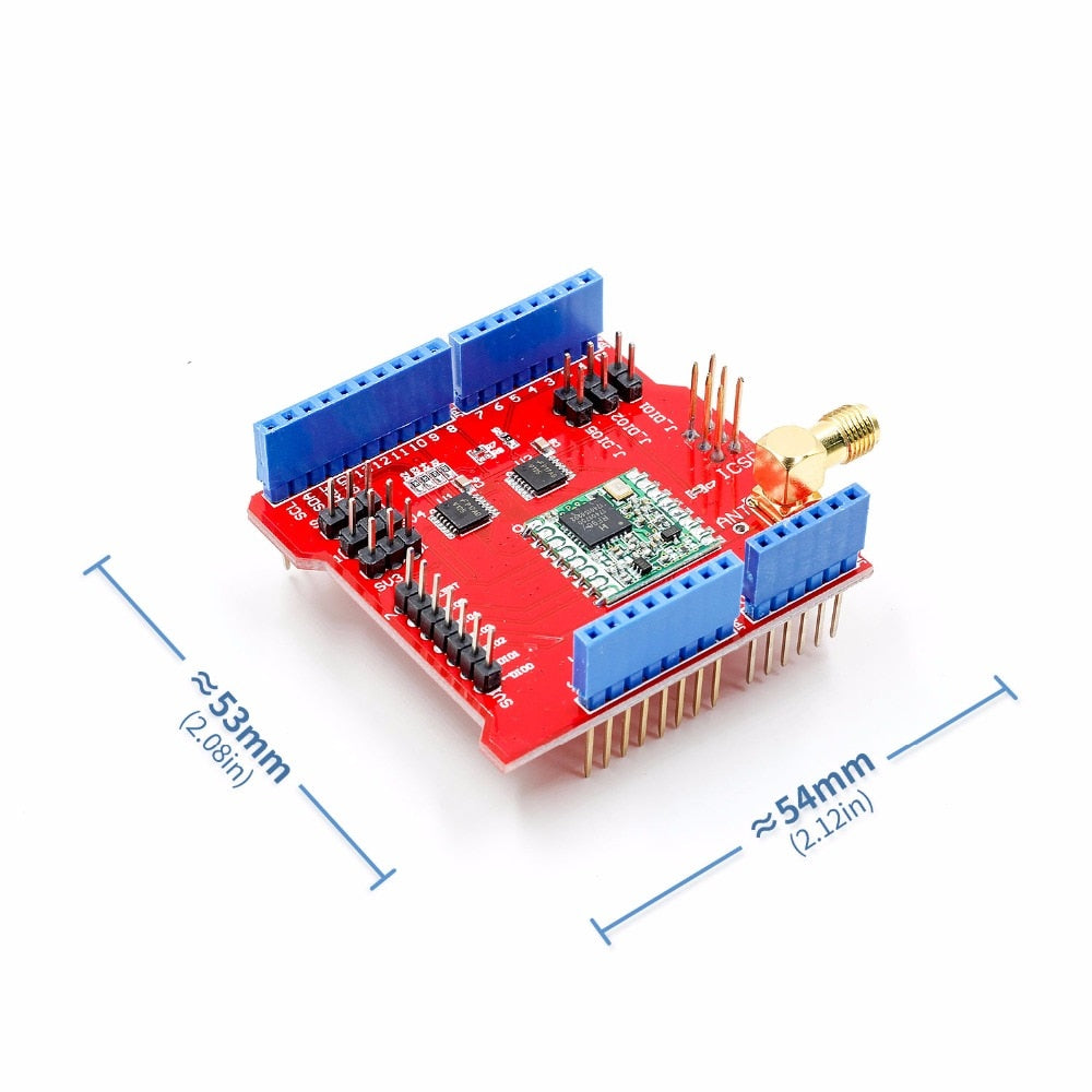 Long Distance Wireless LoRa Shield v95 (868MHz) Online