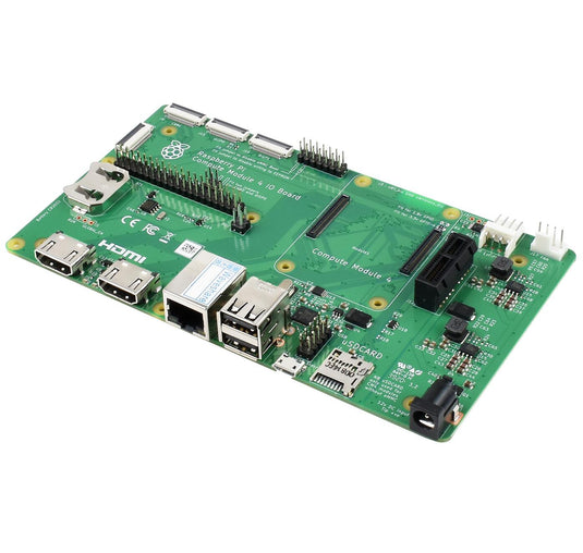 Raspberry Pi Compute Module 4 IO Board by ThinkRobotics - IO Base Board ...