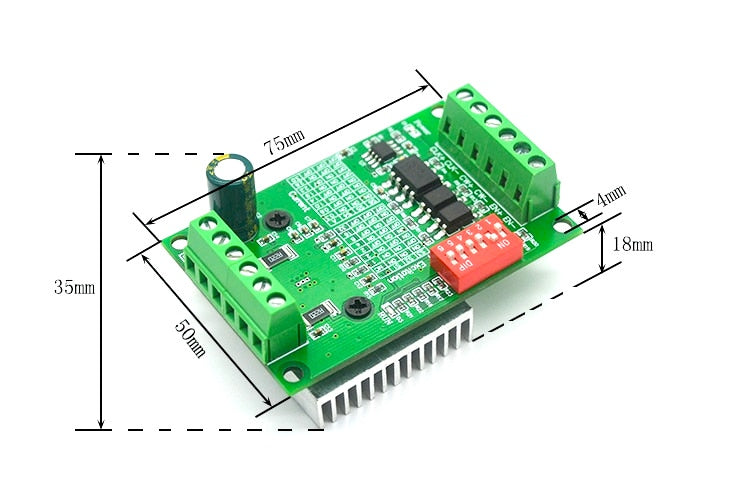 Load image into Gallery viewer, TB6560 Driver Board 3A CNC Router Single 1 Axis Controller Stepper Motor

