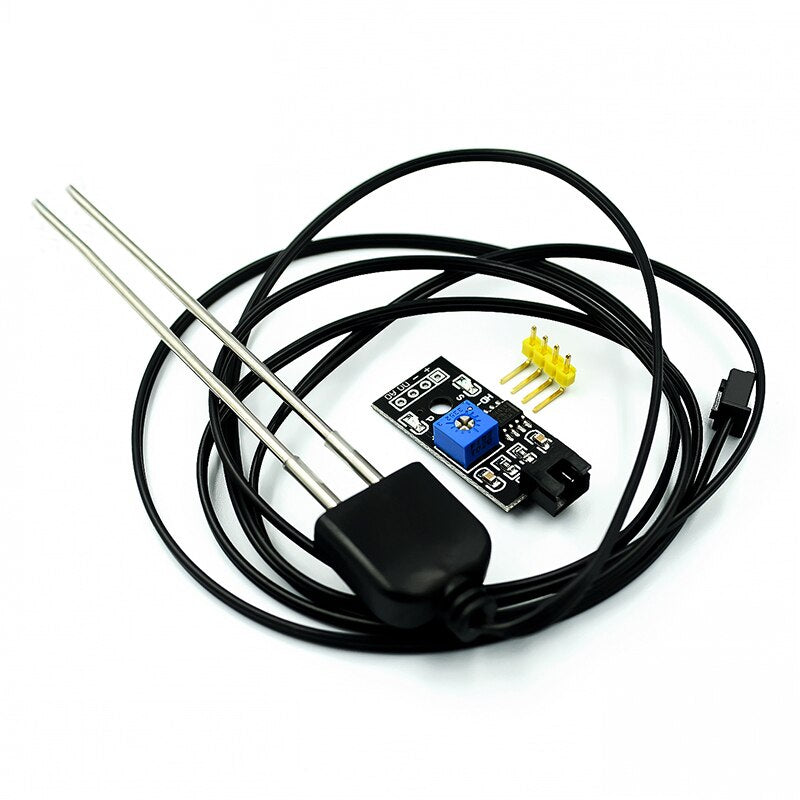 Resistive Soil Moisture Sensor with Corrosion Resistant Probe