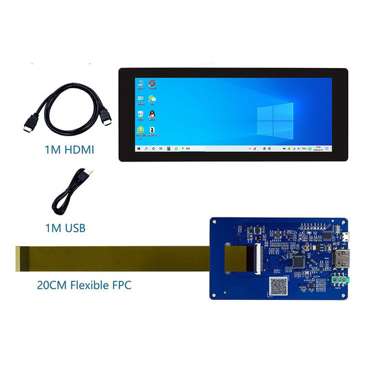 6.86 inch Stretched Bar Touch Screen LCD