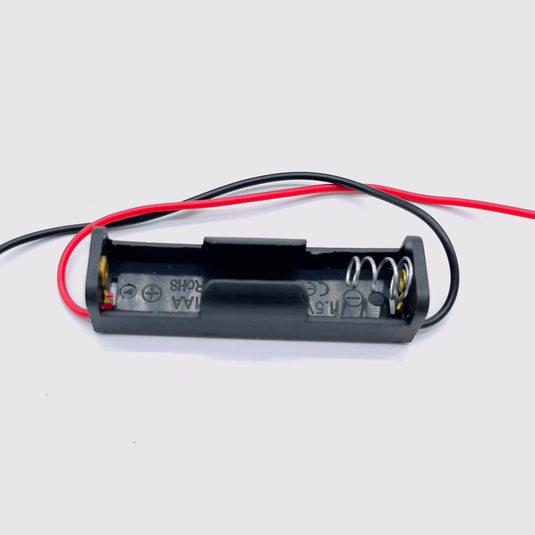 AA Battery Holder With Optional 5.5mm Plug & Switch