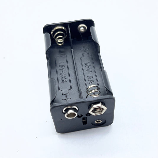 AA Battery Holder With Optional 5.5mm Plug & Switch