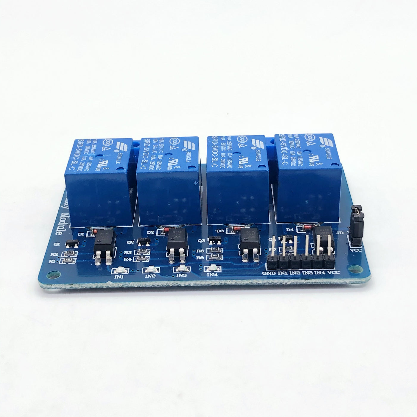 4 Channel Relay Module Breakout Board (5V)