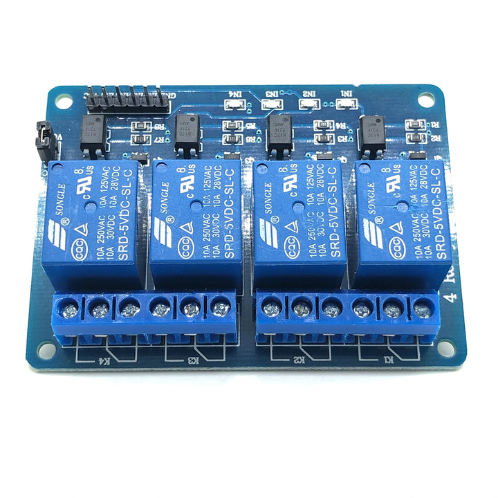 4 Channel Relay Module Breakout Board (5V)