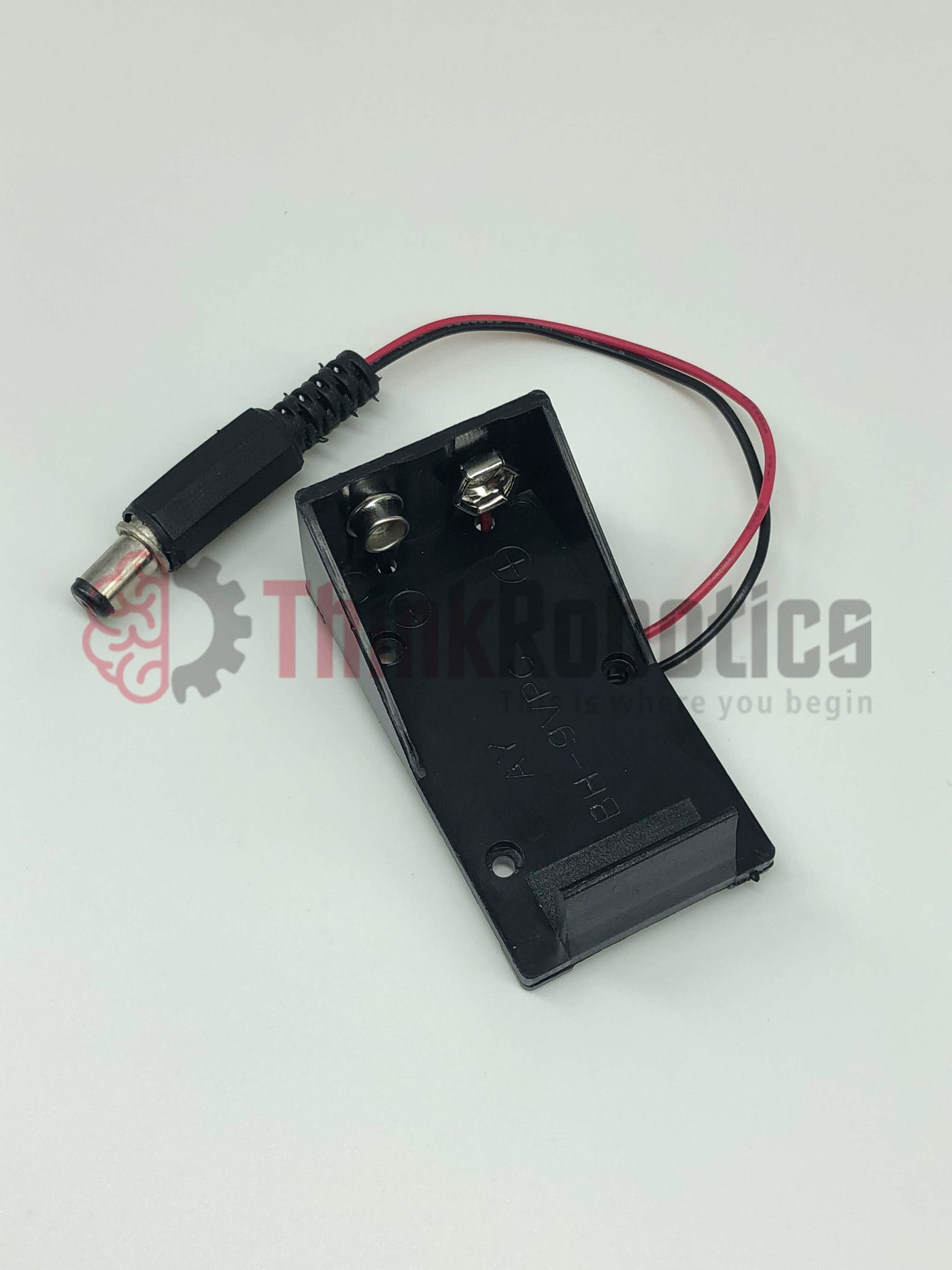 9V Battery Holder With 2.1 x 5.5mm Plug