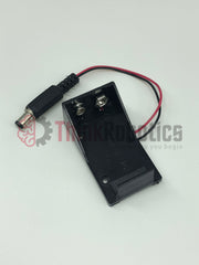 9V Battery Holder With 2.1 x 5.5mm Plug