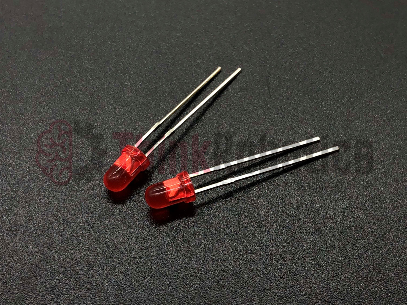 Diffused 3mm LED (Pack of 50) - ThinkRobotics.in