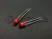 Diffused 3mm LED (Pack of 50) - ThinkRobotics.in