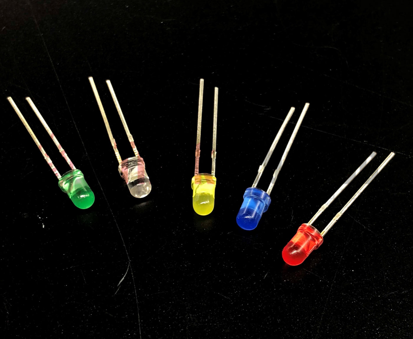 Diffused 3mm LED (Pack of 50) - ThinkRobotics.in