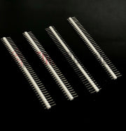 Single Row 2.54 mm Pitch break-away Header (40 Pin) - Pack of 10 - ThinkRobotics.in