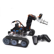 Acrylic Tank Robot With 4 DOF Robot Arm