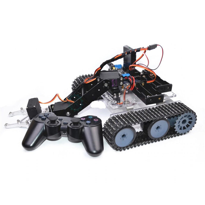 Acrylic Tank Robot with 4 DOF Robot Arm