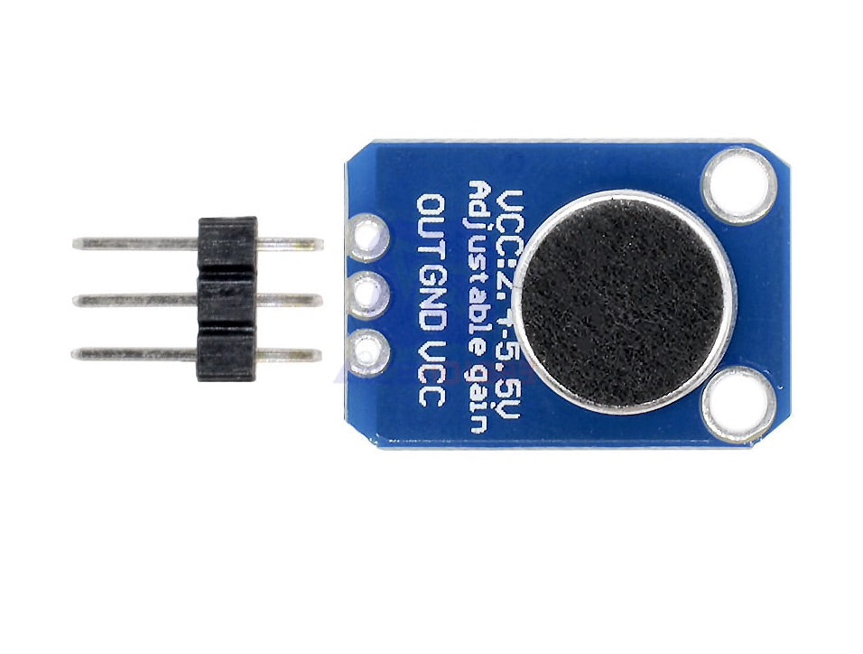 Arduino Max4466 Amplifier Module MELIFE 3PCS MAX4466 Electret ...