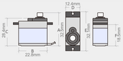 Mini Digital Metal Servo
