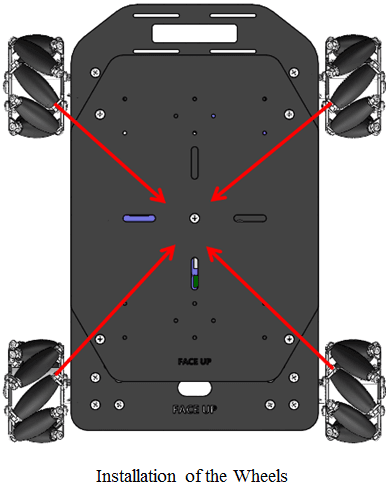 4WD Metal Robot Chassis Kit W/ Mecanum Wheels Online