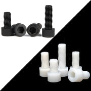 Nylon Socket Head Hex Screws (Pack of 10)