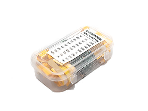 Resistor Box 130 Resistors 30 Values | ThinkRobotics – ThinkRobotics.com