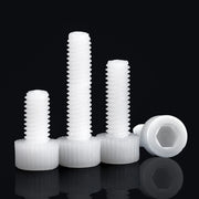 Nylon Socket Head Hex Screws (Pack of 10)