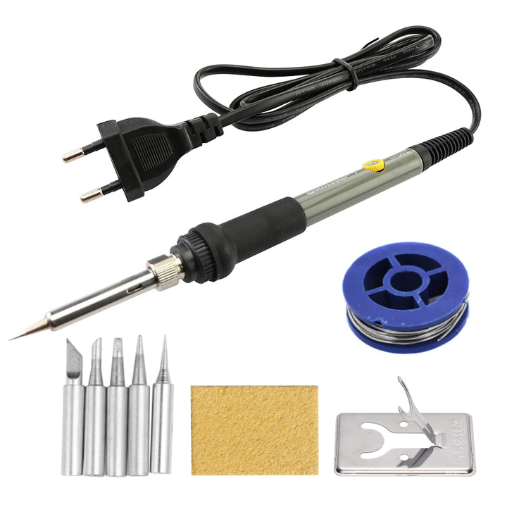 60W Adjustable Temperature Soldering Iron - High Quality