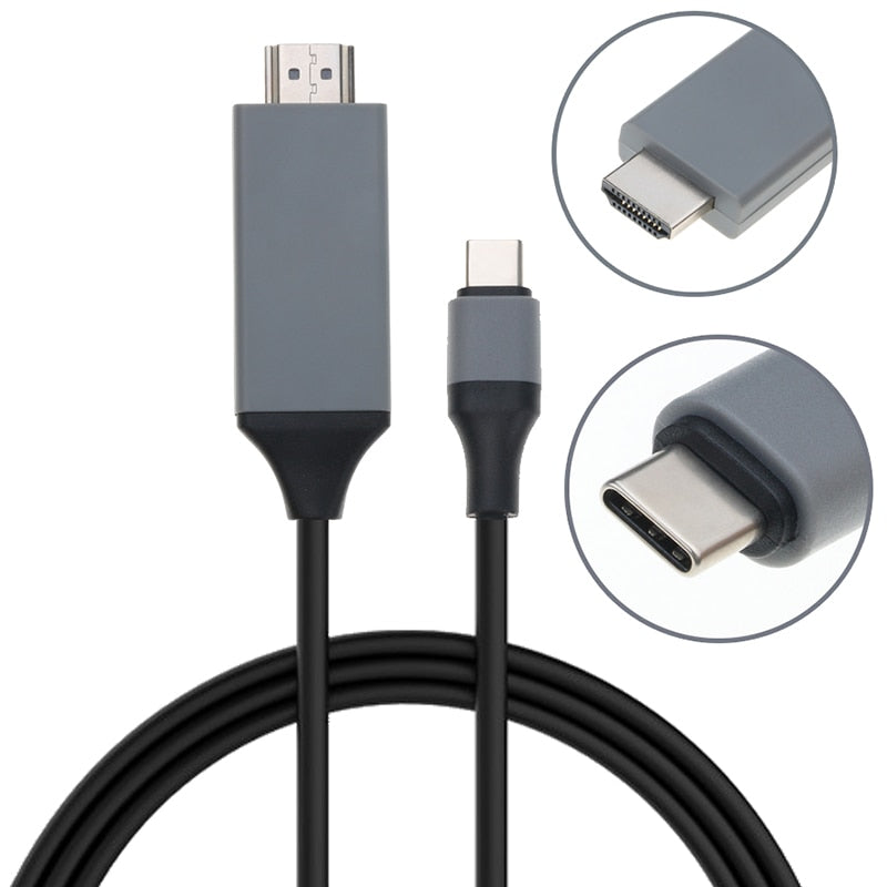 Load image into Gallery viewer, USB C To 4K HDMI Cable Online
