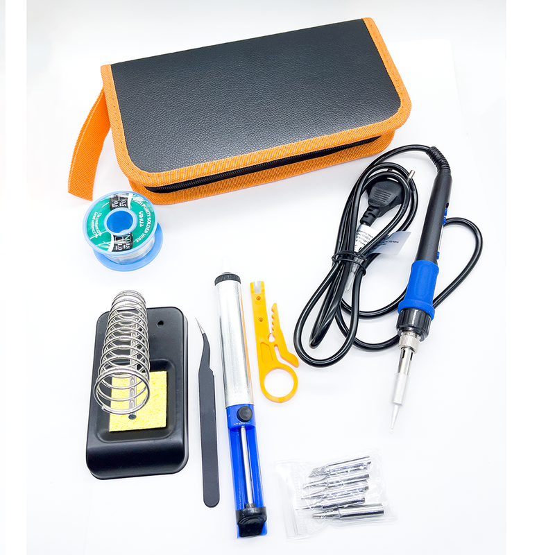 Load image into Gallery viewer, 80W Adjustable Temperature Soldering Iron Kit - High Quality
