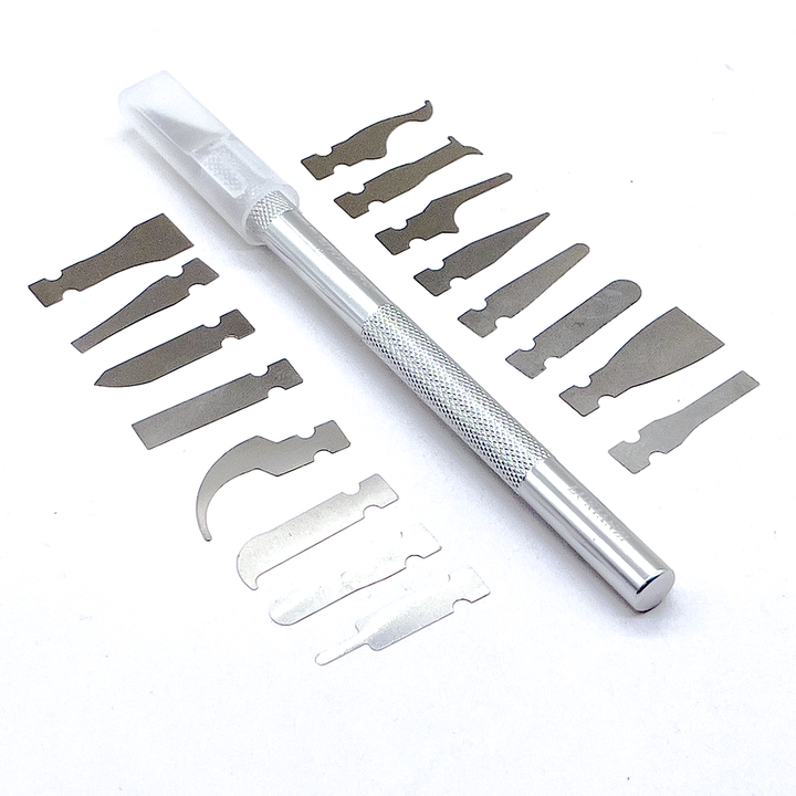 BGA Repair Knife Set with 16 blades