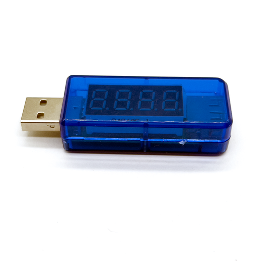 USB Current and Voltage Meter - Voltmeter / Ammeter for USB Chargers