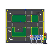 Yahboom Autopilot Track Map UV Printed Canvas Online