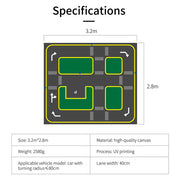 Yahboom Autopilot Track Map UV Printed Canvas Online