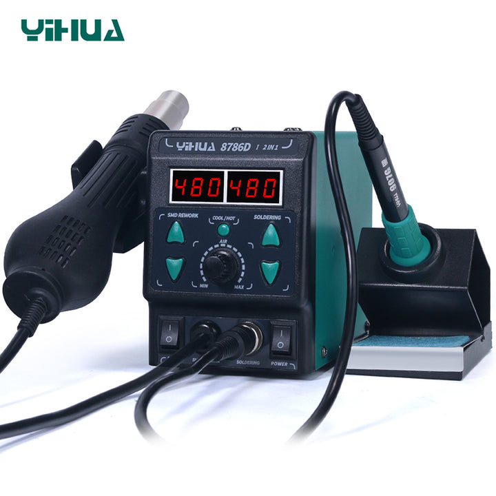 YIHUA 8786D-I 750W Hot Air Rework Station