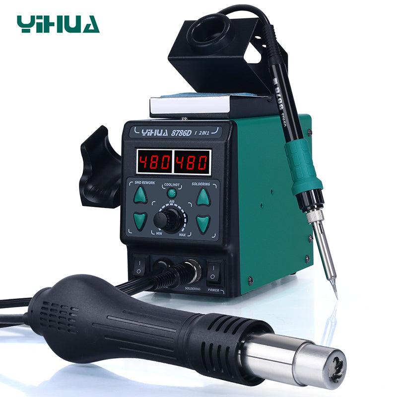 YIHUA 8786D-I 750W Hot Air Rework Station