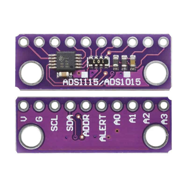 12 Bit I2C ADS1015 4 channel ADC Module with Pro Gain Amplifier