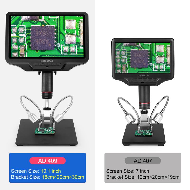 Load image into Gallery viewer, Andonstar AD409 PCB Soldering 10.1-Inch Display HDMI Digital Microscope
