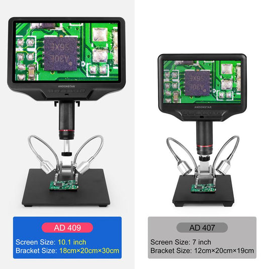 Andonstar AD409 PCB Soldering 10.1-Inch Display HDMI Digital Microscope