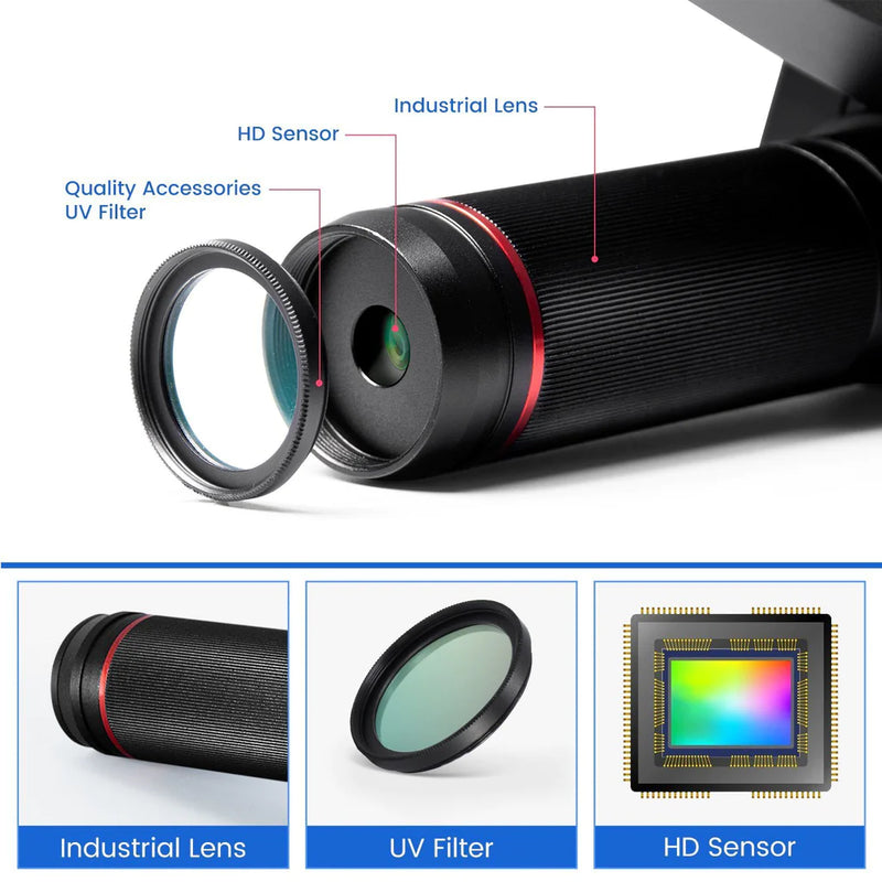 Load image into Gallery viewer, Andonstar AD409 PCB Soldering 10.1-Inch Display HDMI Digital Microscope
