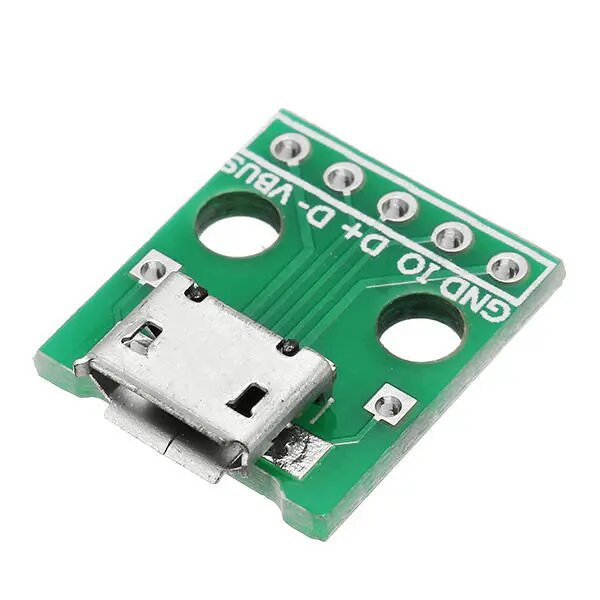 Micro USB to Dip Adapter Board