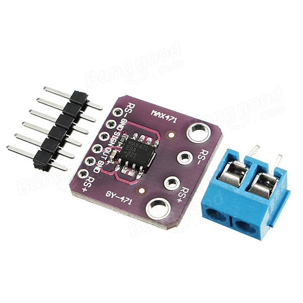 MAX471 3A Range Current Sensor Module - ThinkRobotics.in