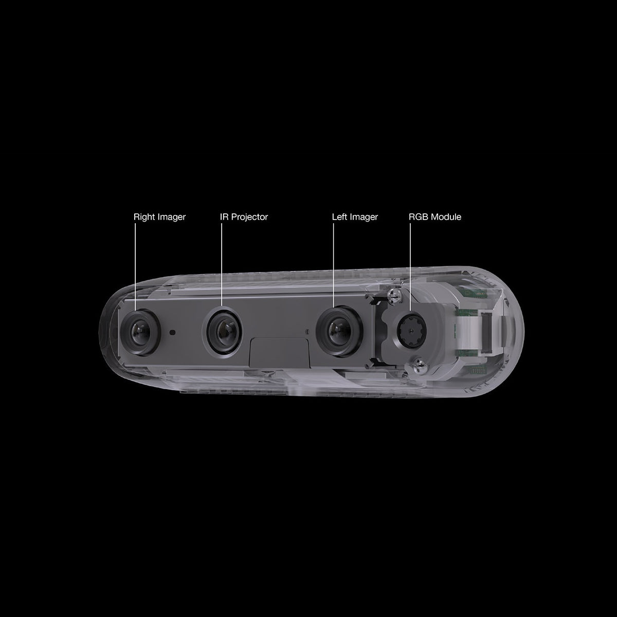 Intel RealSense D435 Depth Camera with Global Shutter