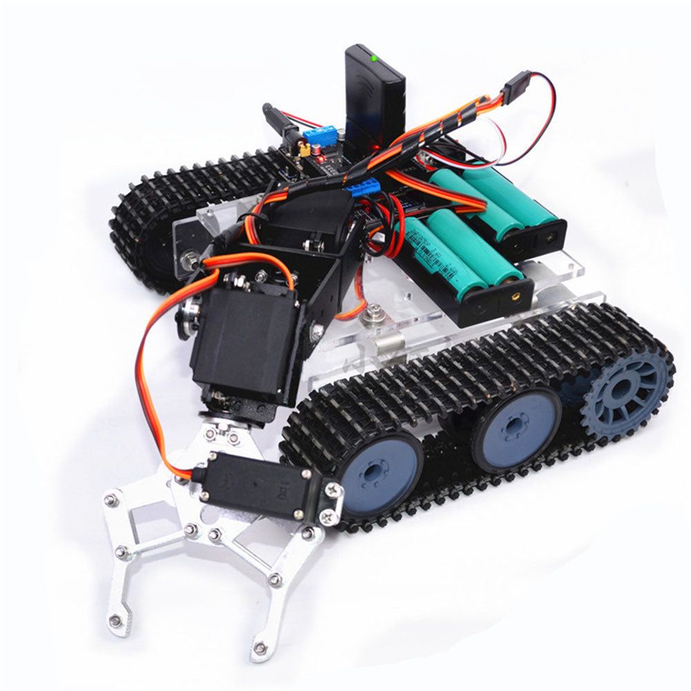 Acrylic Tank Robot With 4 DOF Robot Arm