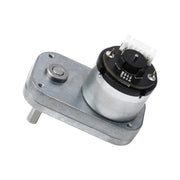 L-shaped Permanent Magnet DC Encoder Gear Motor