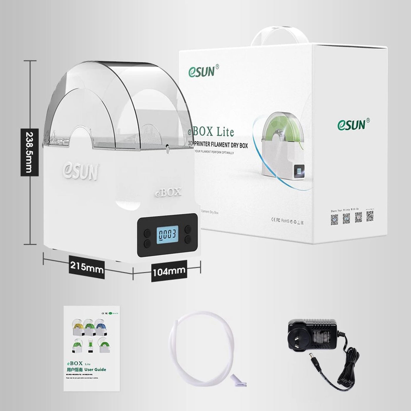eSun eBOX Lite 3D Printing Filament Storage And Dryer