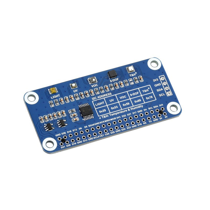 Environment Sensor I2C HAT for Raspberry Pi Online