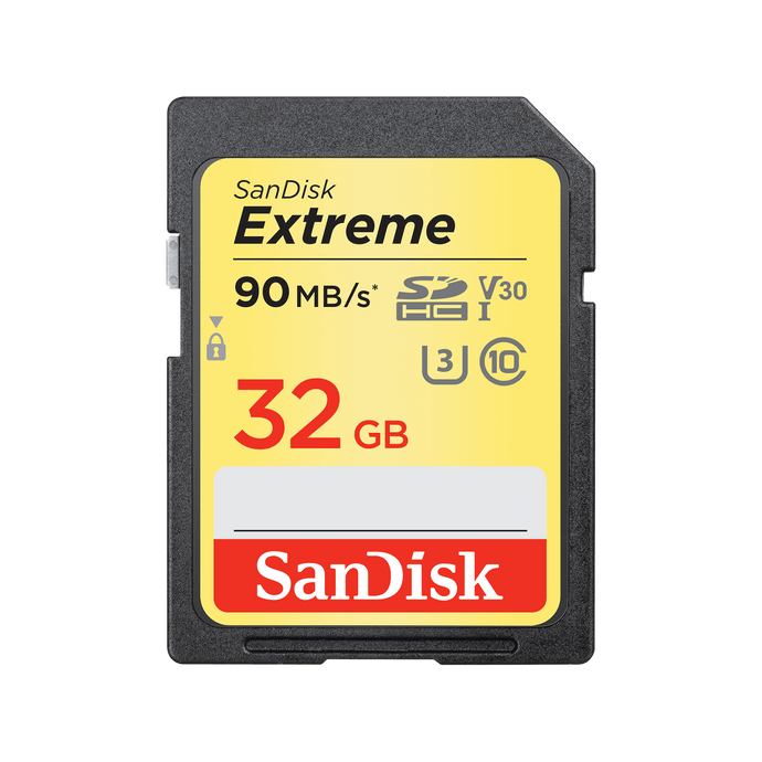 SanDisk Extreme SDHC 90MBPS 32GB Online