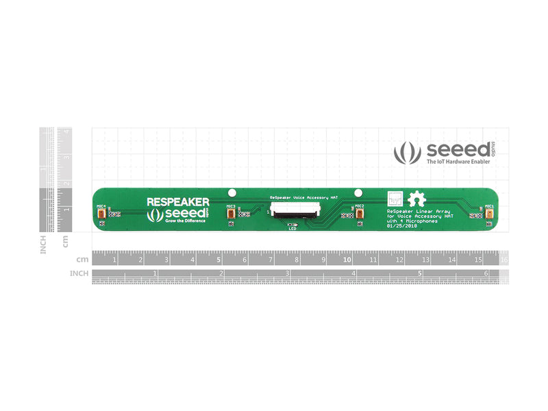 Load image into Gallery viewer, ReSpeaker 4-Mic Linear Array Kit For Raspberry Pi Online
